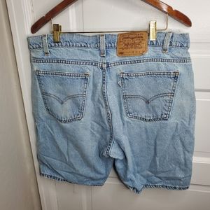 Vintage Levi's 505 Straight Fit Denim Jean Shorts 32